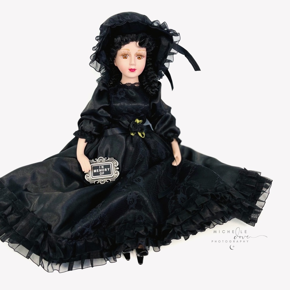 Widow Darkness Come Play With Us Doll Purse